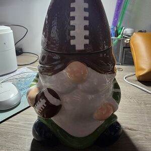 Game Day Ceramic Cookie Jar